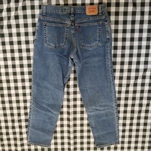 LEVI’S Vintage 550 90’s Classic Relaxed Tapered High Waisted Mom Jeans 12